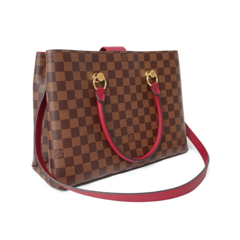 Louis Vuitton Brown Ebene LV Riverside Bag Damier